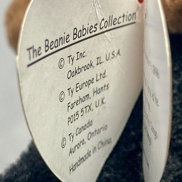 Ty Beanie Baby Original Congo 1996 Retired Fareham, Hants Reg No PA 1965(KR) - Picture 7 of 12